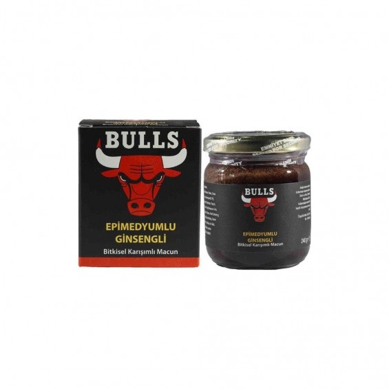 Bulls Epimedyumlu Ginsengli Macun 240 gr